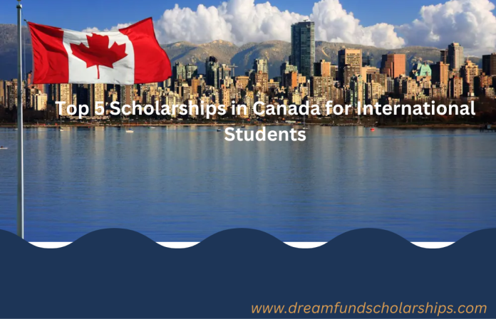 Top 5 Scholarships in Canada for International Students. Canada is one of the most sought-after destinations for education by international students