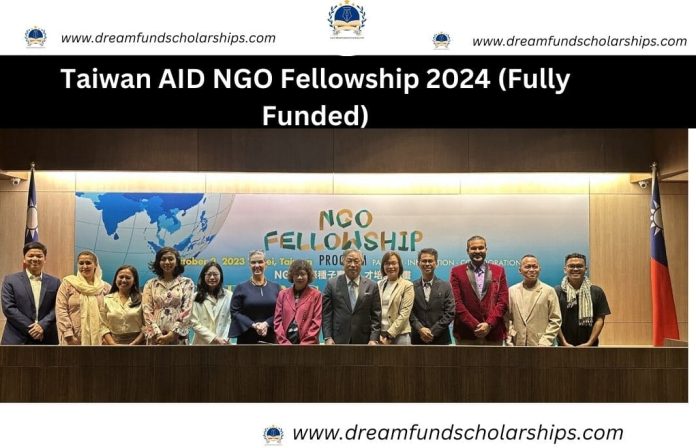 Taiwan AID NGO Fellowship 2024 (Fully Funded)